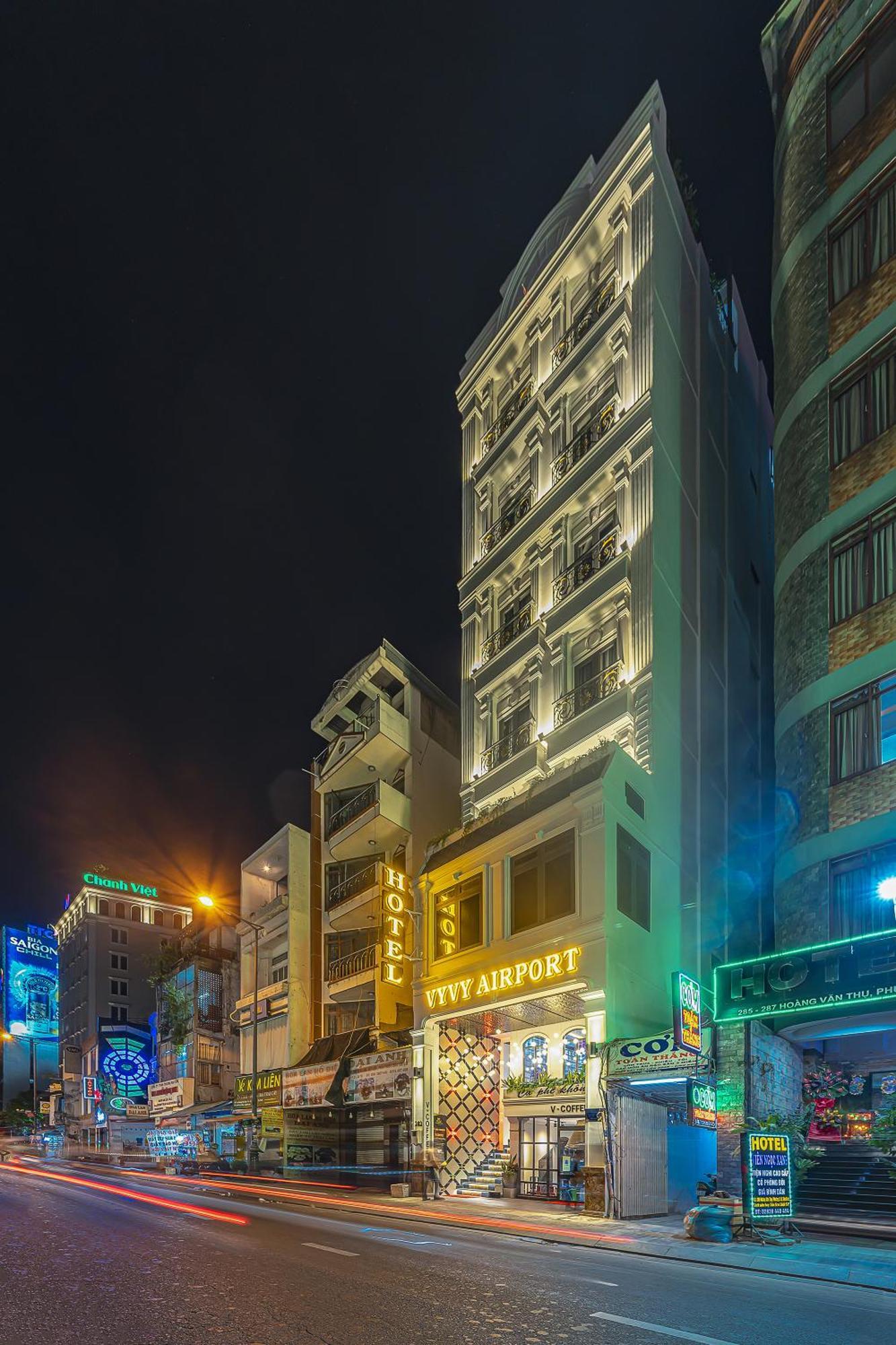 Collection O Vyvy Airport Hotel Ho Chi Minh-stad Buitenkant foto